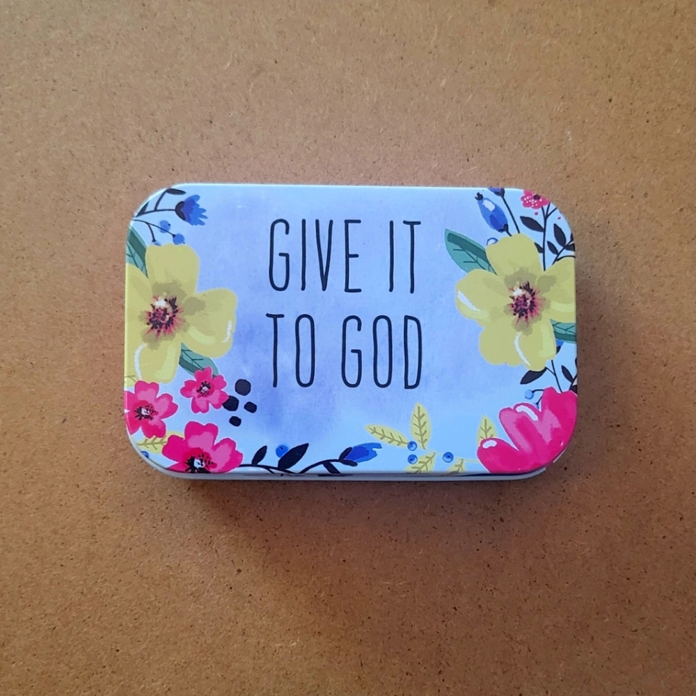 Prayer Box with Mini Notepad and Pencil Inside